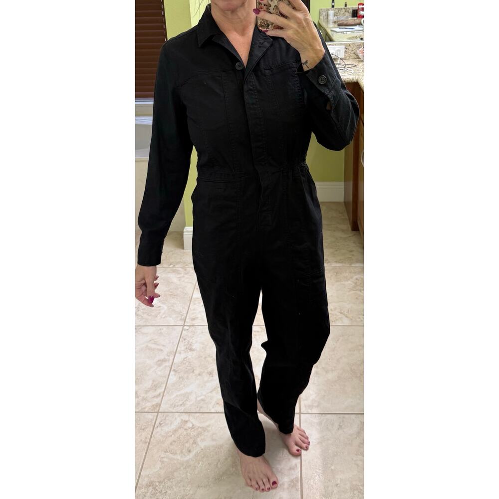 Universal Thread Button-Front Coveralls Romper Ju… - image 8